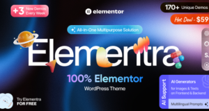 Elementra – 100 % Elementor-WordPress-Layout