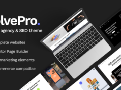 EvolvePro – Marketingagentur und SEO-WordPress-Layout