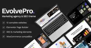 EvolvePro – Marketingagentur und SEO-WordPress-Layout