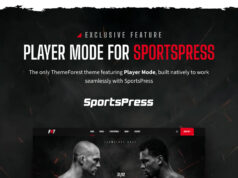 FNT – MMA Promotion SportsPress WordPress Block Layout