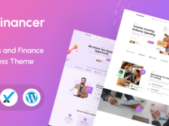 Financer – WordPress-Vorlage für Wirtschaft und Finanzen