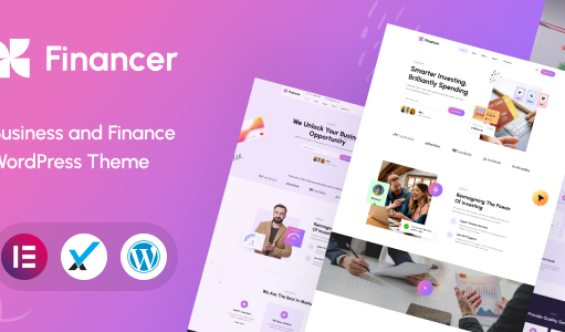 Financer – WordPress-Vorlage für Wirtschaft und Finanzen