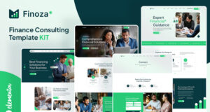 Finoza – Elementor-Vorlagenkit für Finanzberatung