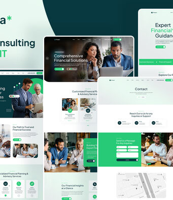 Finoza – Elementor-Vorlagenkit für Finanzberatung