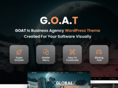 GOATs – WordPress-Template für Unternehmensagenturen