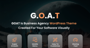 GOATs – WordPress-Template für Unternehmensagenturen