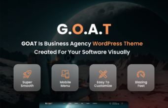 GOATs – WordPress-Template für Unternehmensagenturen