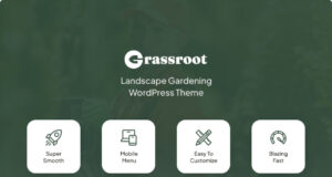 GrassRoot – Landschaftsgarten-WordPress-Vorlage