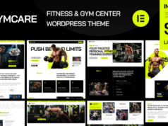 Gymcare – WordPress-Layout für Fitness und Fitnessstudio