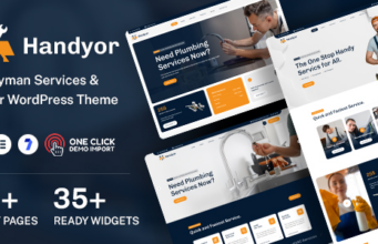Handyor – Handwerkerdienste und Reparatur-WordPress-Vorlage
