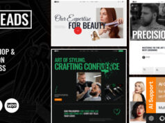 Heads – WordPress-Template für Friseursalon und Friseursalon