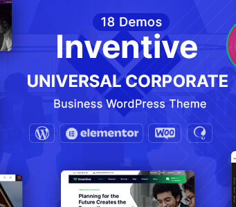 Inventive – Mehrzweck-WordPress-Layout für Unternehmen