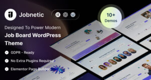 Jobnetic – WordPress-Layout für Jobbörse und Karriereportal