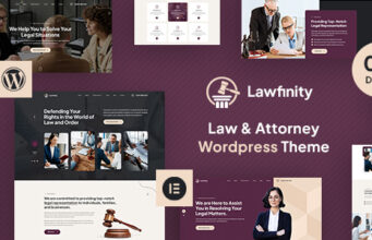 Lawfinity – Anwalts-WordPress-Template