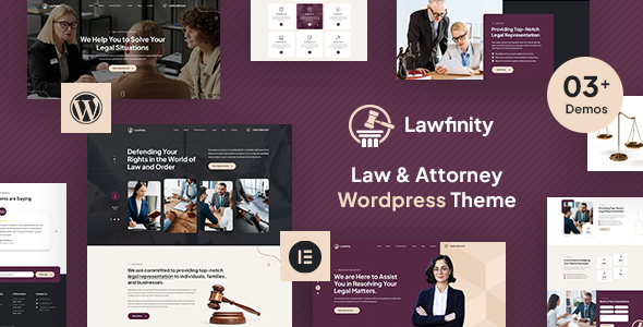 Lawfinity – Anwalts-WordPress-Template