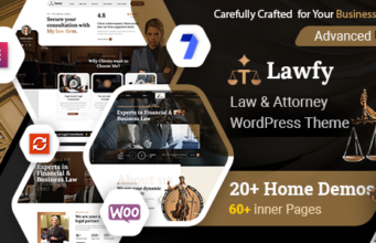 Lawfy – Anwalt-WordPress-Template