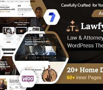 Lawfy – Anwalt-WordPress-Template