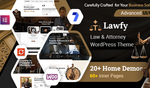 Lawfy – Anwalt-WordPress-Template