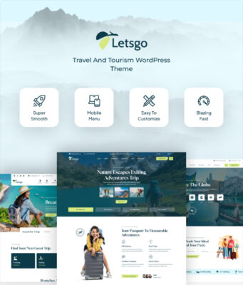 Letsgo – WordPress-Template für Abenteuertour und Reisen