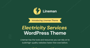 Lineman – WordPress-Layout für Stromdienstleistungen