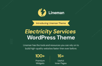 Lineman – WordPress-Layout für Stromdienstleistungen