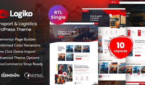 Logiko – Logistik und Transport WordPress
