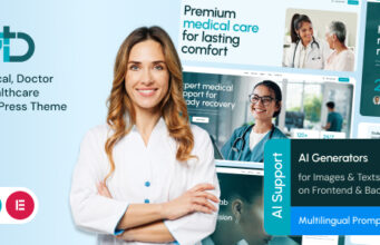 MD – WordPress-Vorlage für Medizin, Ärzte und Gesundheitswesen