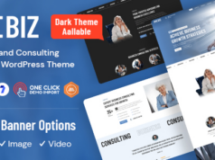 Onebiz – Business-One-Page-WordPress-Vorlage