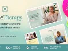 Online-Therapie – WordPress-Layout für virtuelle Beratung und Psychologie