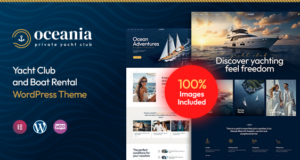 Ozeanien – WordPress-Layout für Yachtclub und Bootsverleih