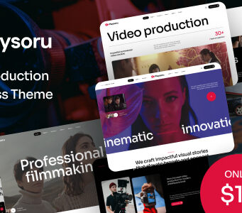 Playsoru – WordPress-Layout für Videoproduktion