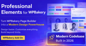 Professionelle Elemente für WPBakery Page Builder