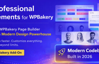 Professionelle Elemente für WPBakery Page Builder