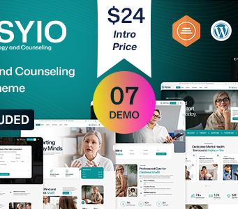 Psyio – WordPress-Layout für Psychologie und Beratung