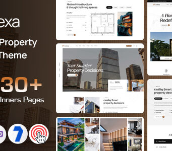 Realexa – WordPress-Layout für Immobilien