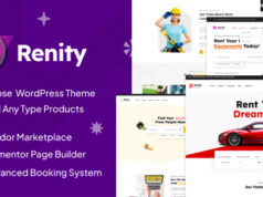 Renity – Mehrzweck-WordPress-Layout für die Vermietung