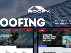 Roofy – Dachdecker-WordPress-Vorlage