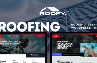 Roofy – Dachdecker-WordPress-Vorlage