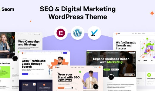 Seom – WordPress-Layout für SEO und digitales Marketing