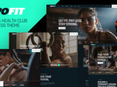 Supofit – WordPress-Vorlage für Fitness- und Gesundheitsclubs
