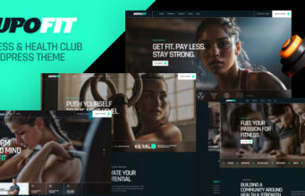 Supofit – WordPress-Vorlage für Fitness- und Gesundheitsclubs