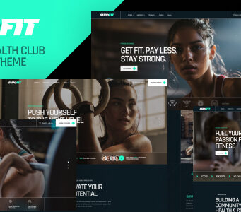 Supofit – WordPress-Vorlage für Fitness- und Gesundheitsclubs