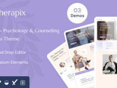 Therapix – WordPress-Layout für Psychologie und Beratung