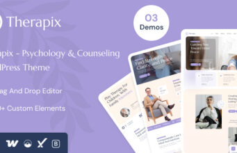 Therapix – WordPress-Layout für Psychologie und Beratung