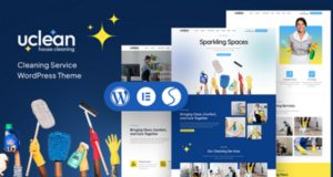 Uclean – WordPress-Layout für Reinigungsdienste
