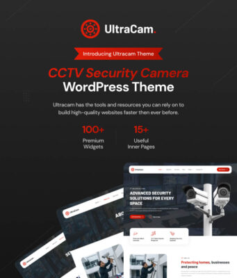 Ultracam – CCTV-WordPress-Vorlage