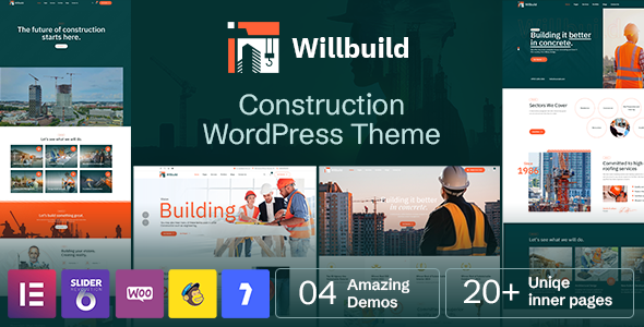 Willbuild – Bau-WordPress-Template