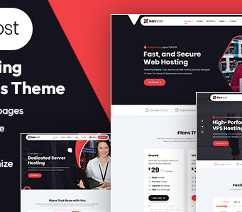 XenHost | Webhosting WordPress & WHMCS Layout