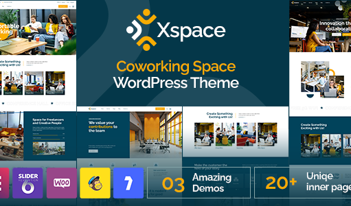 Xspace – WordPress-Layout für Coworking Spaces