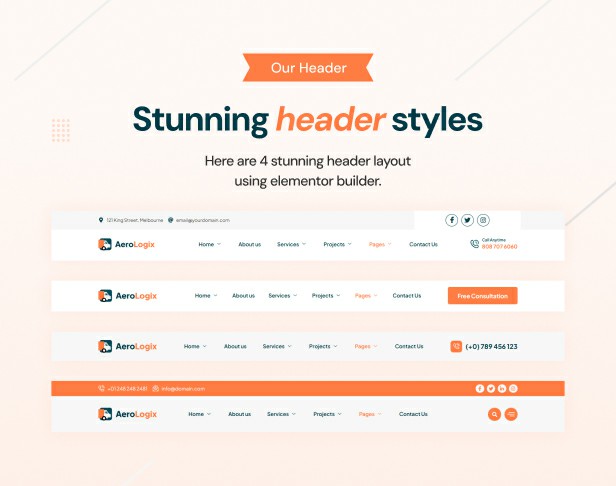 AeroLogix – Transport-WordPress-Themes – 7